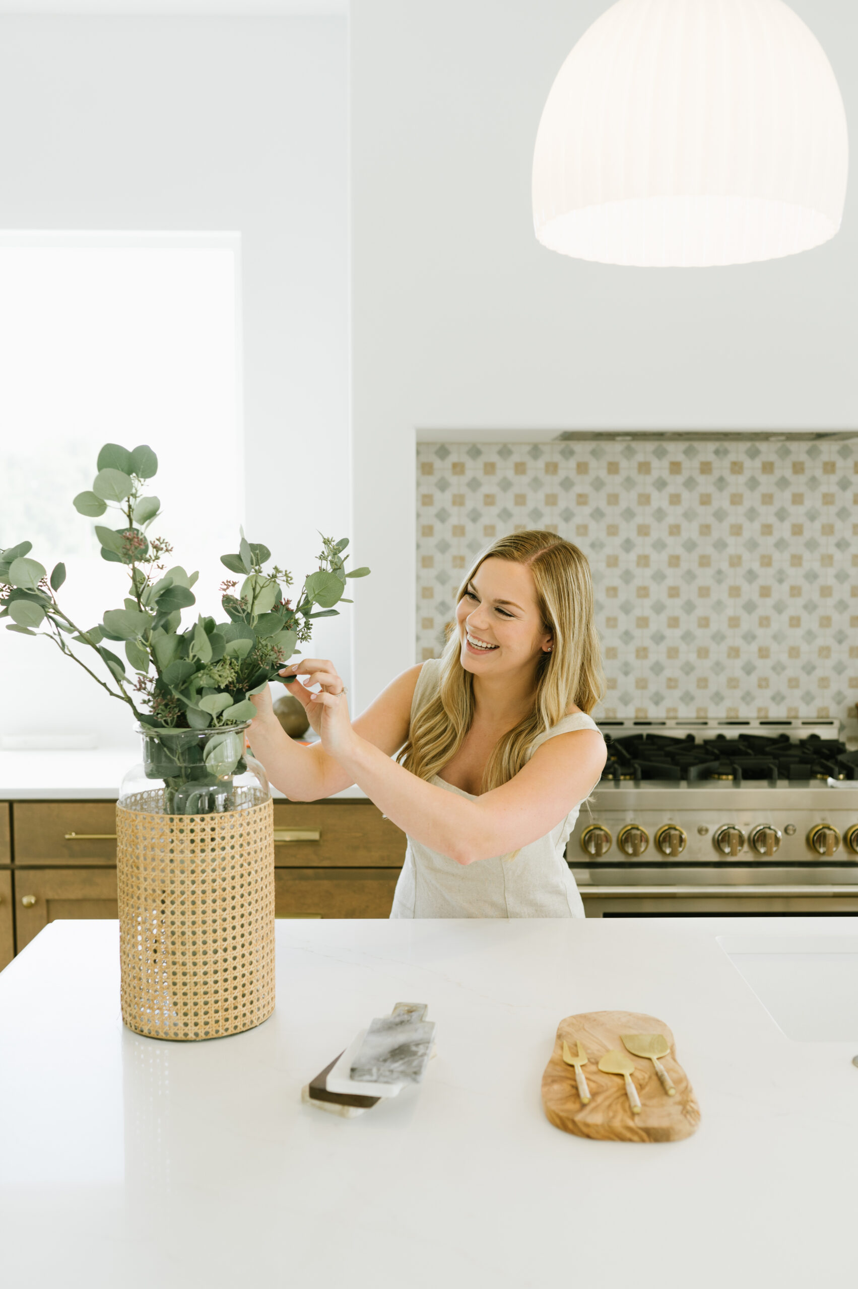 kitchen staging